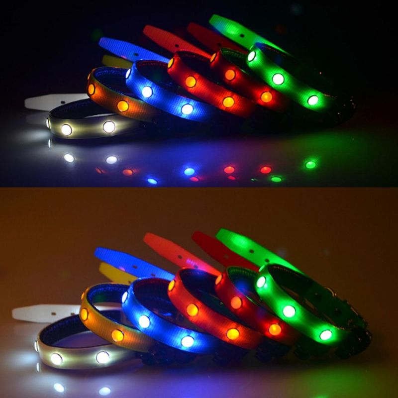 LED Light-up Jewel Pet Collar