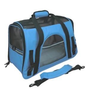 Blue Portable Pet Carrier Pet Dog Bags Carry Bag