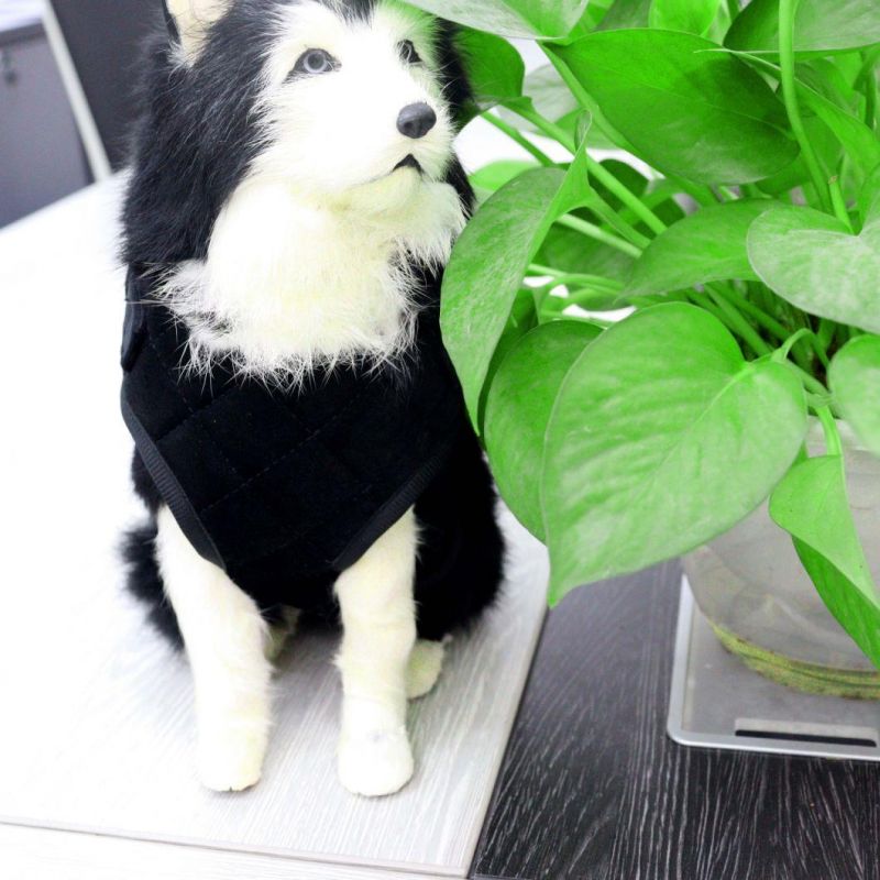 Dogs Soft Grid Velvet Fabric Mesh Padded Small Adjustable Dog Harness Pet Harness