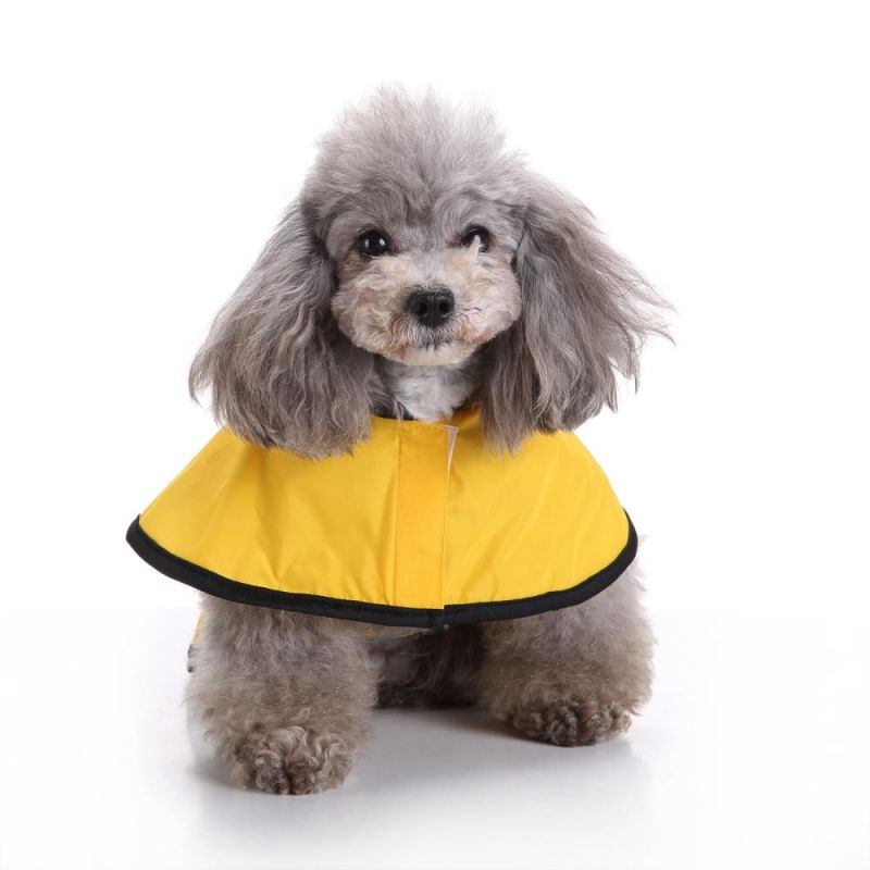 Reflective Dog Raincoat Puppy Golden Retriever Rain Coat