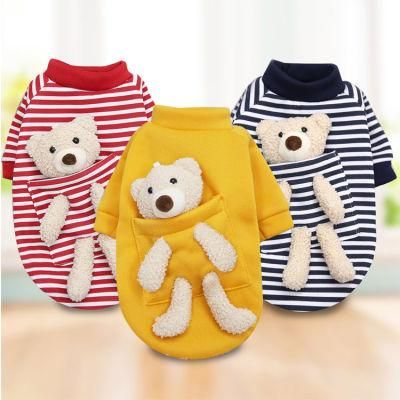 New Arrival Dog Clothes Summer Spring Pet Cartoon Vest with Doll