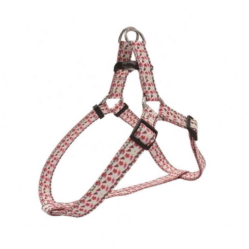 Custom Design Print No Pull Running Comfort Polyester Dog Puppy Harness