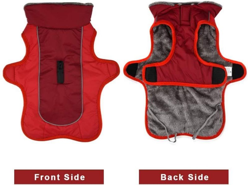 Dog Winter Coat Cozy Waterproof Windproof Vest Dog Jacket