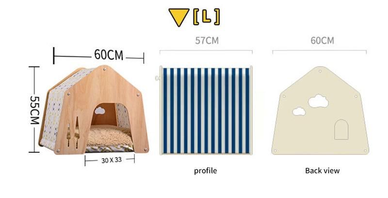 The Latest Hot Buy International Station Waterproof Semi-Enclosed Pet Nest