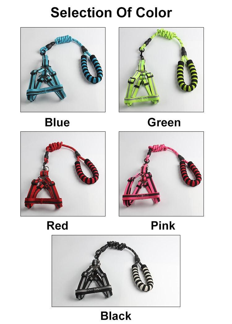 Adjustable Dog Harness High Quality Pet Harness Vest, Adjustable Breathable Harness Set