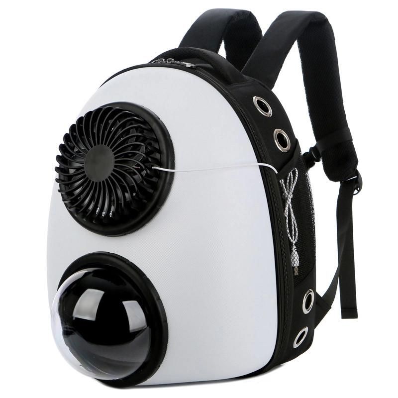 Space Pet Backpack Fashion Outdoor Travel Cat Backpack with Fan