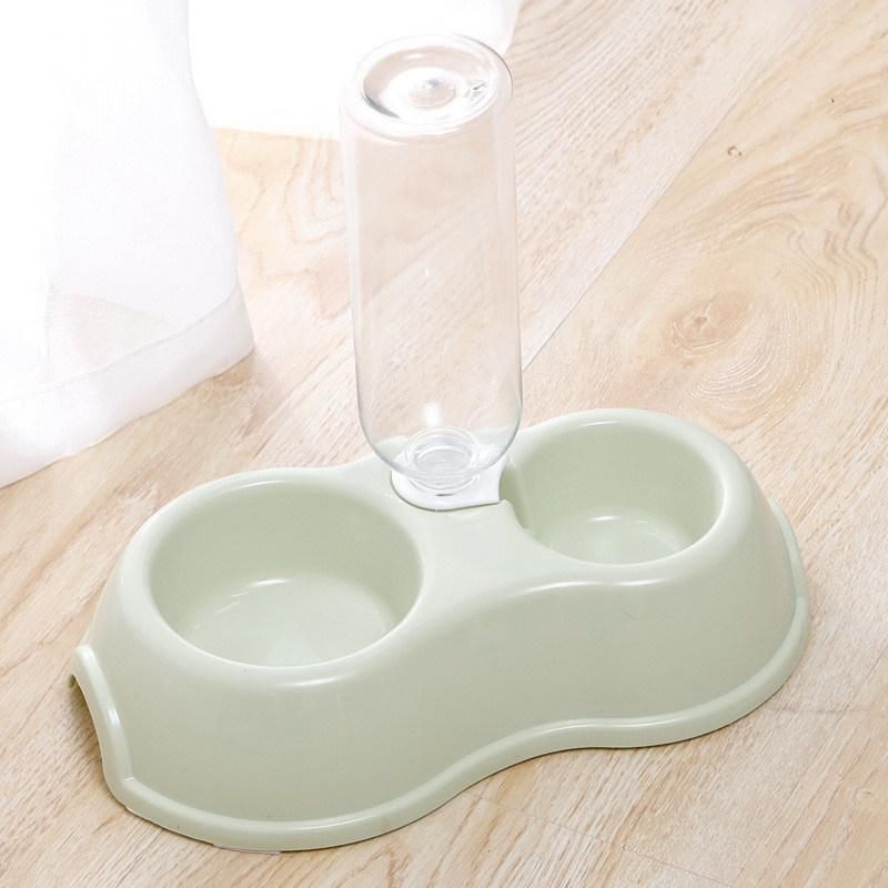 Pet Bowls Dog Food Water Feeder Pet Drinking Dish Feeder Cat Puppy