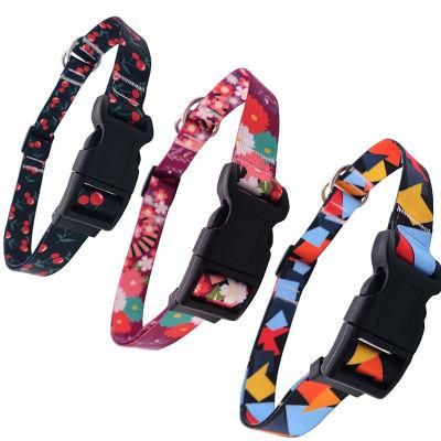 Amazon Hot Selling Pet Products Dog Collar with Double D-Rings