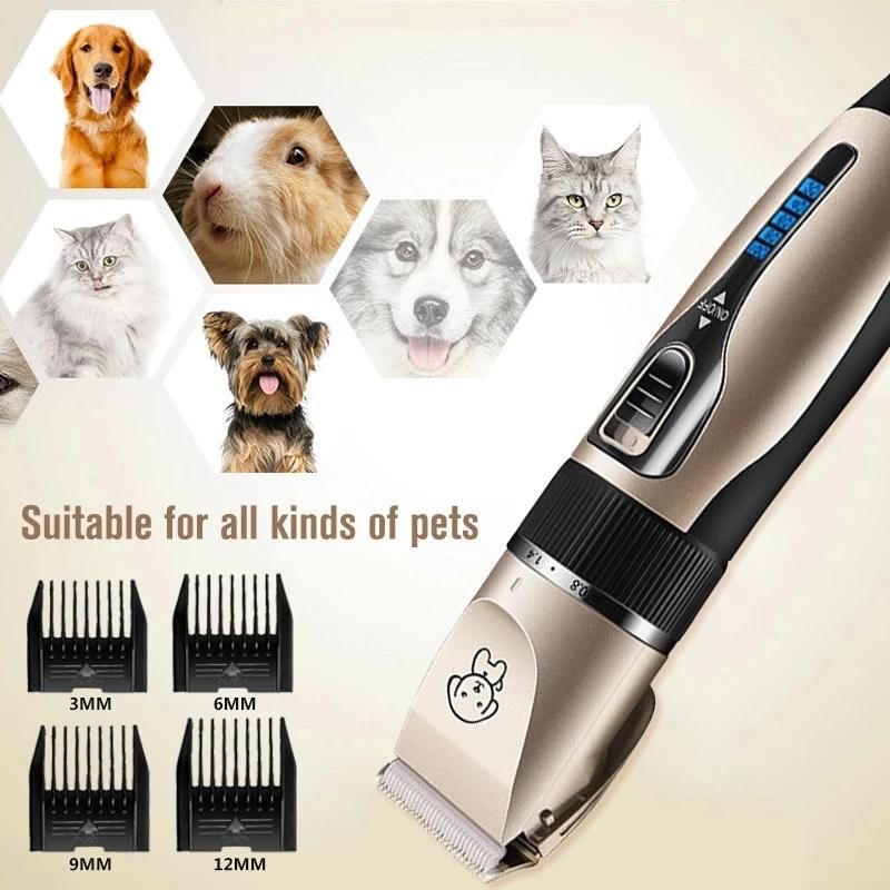 Wholesale Electric Cordless Dog Hair Clippers Extra Blade Professional Pet Foot Grooming Trimmer
