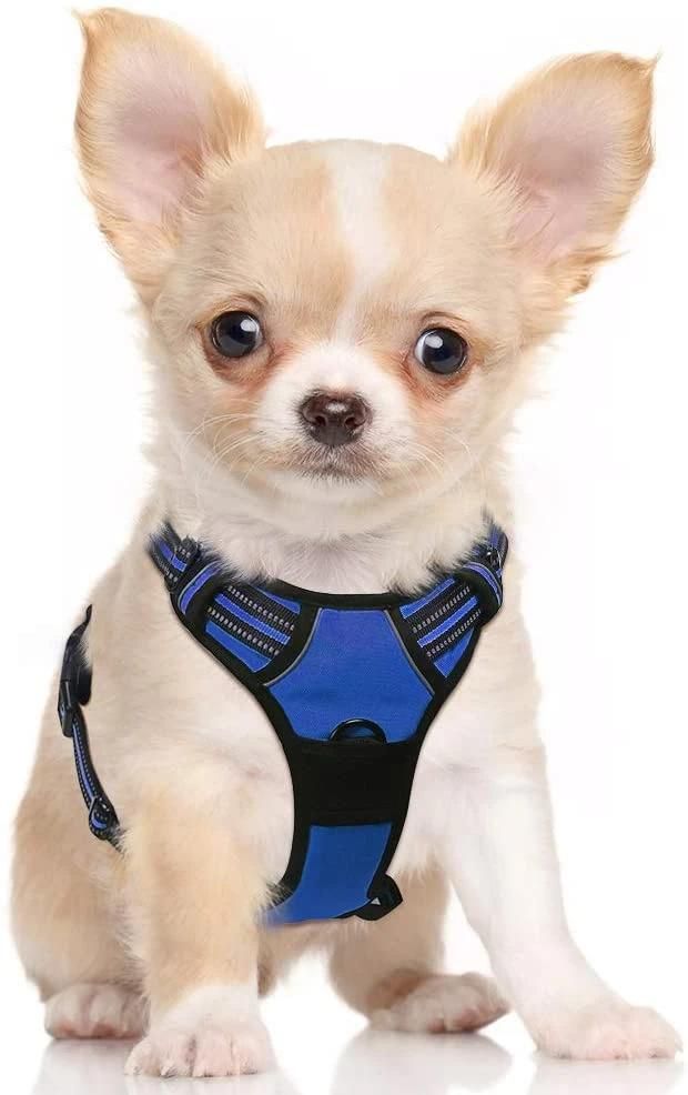 Breathable Mesh Padding Reflective Dog Harness
