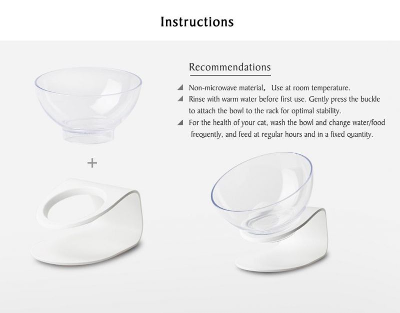 Elevated Pet Bowls Perfect for Cats and Small Dogs