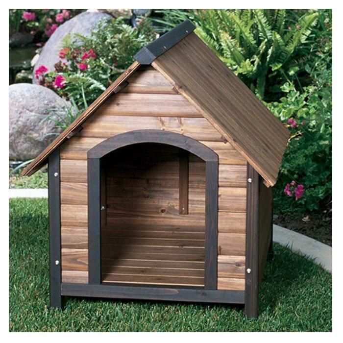 Bohn Hut Shaped Wooden Pet Dog House