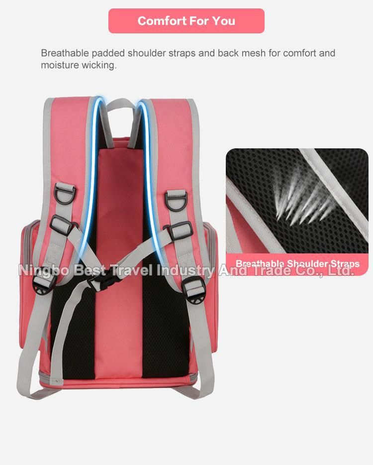Travel Camping Small Cats Dog Backpack Carrier Bag Ventilated Breathable Pet Backpack