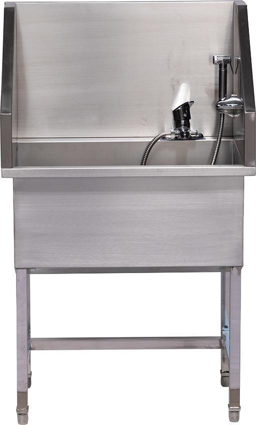 Pet Cleaning Dog Stainless Bath Sink
