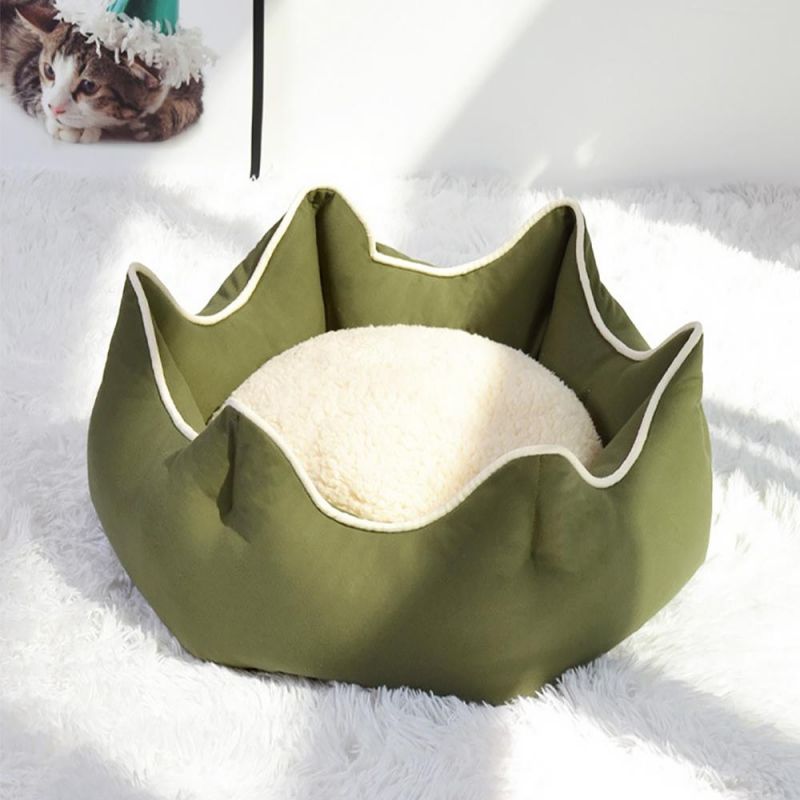 Memory Foam Non Slip Solid Pet Bed