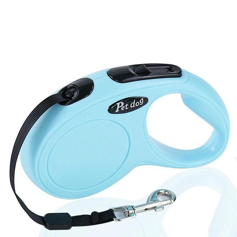 Print Automatic Polyester Retractable Dog Leash