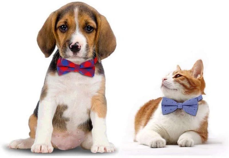 Fashionable Customized Polyester Pet Dog/Cat Bowtie