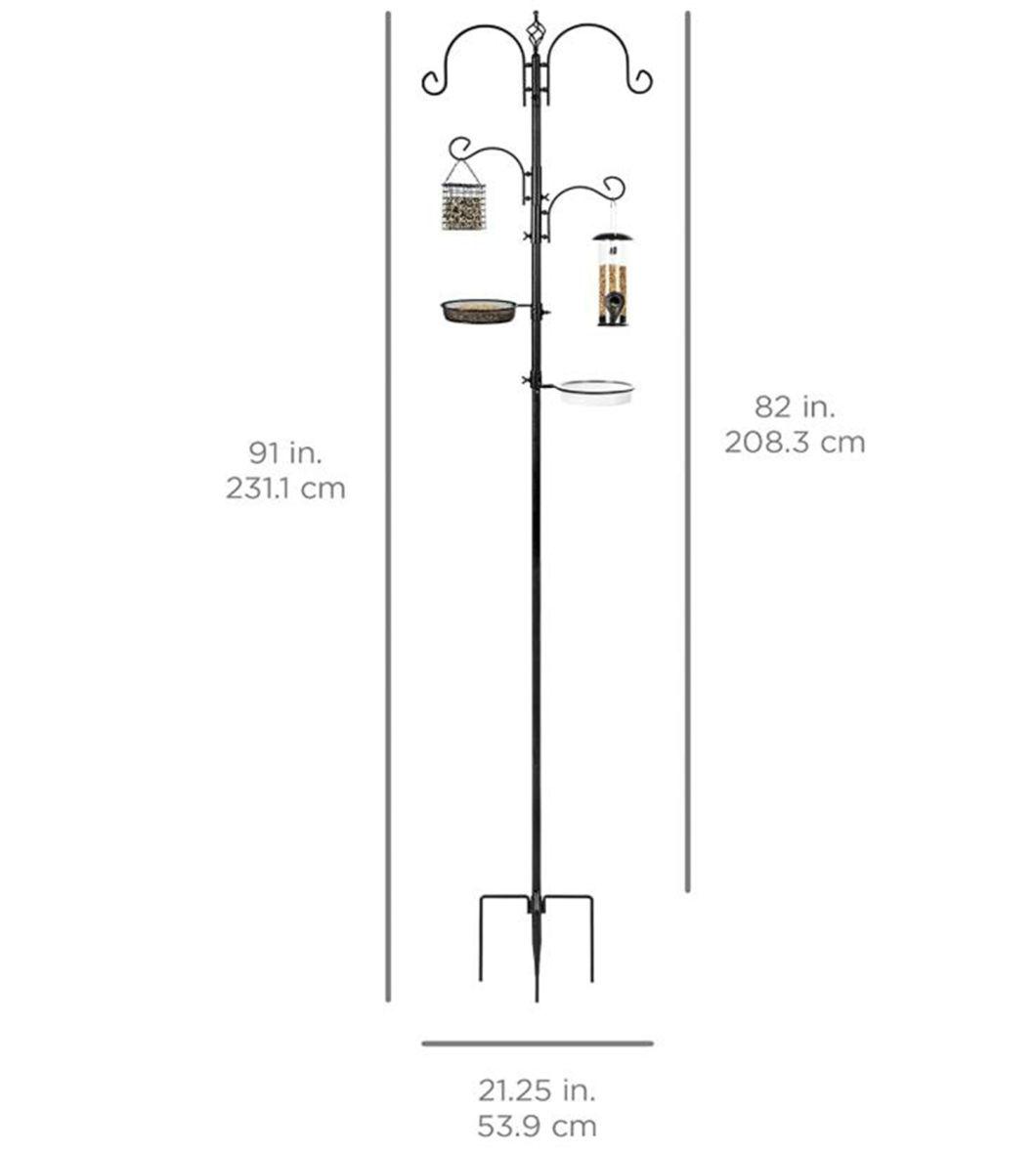 91" X 23" Premium Bird Feeding Station Kit, Bird Feeder