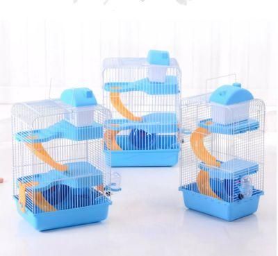 Pet Product Blue Pink Brown Comida Hamster Jaula Hamster