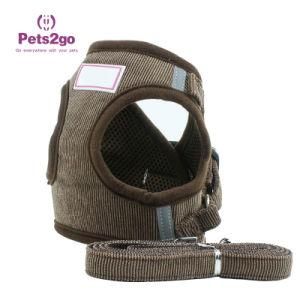 Pet Products Pet Straps Vest Corduroy Breathable Dog Straps Pet Supply