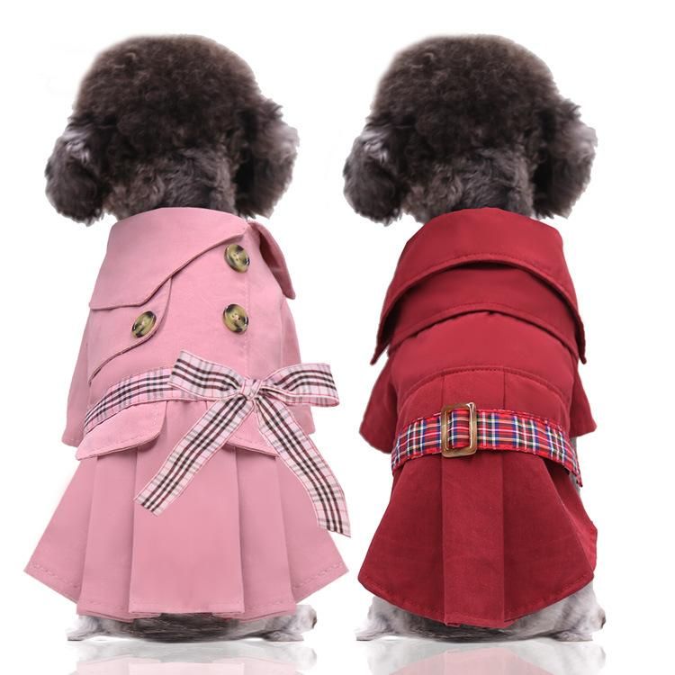 Luxury Dog Jacket Dog Clothes Popular Jacket Jeans Dresses for Cat Pet Clothing