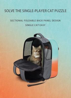Premium Quality Luxury Breathable Backpack Bag Cat Pet Carrier Pet Product