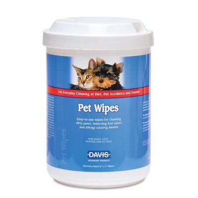 Wholesale Pet Wipes Non-Woven Special Sanitising Cat Dog Tooth Pet Grooming Wet Wipes