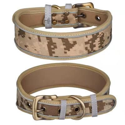 Neoprene Inside Pet Collar Durable Oxford Outside Dog Collar
