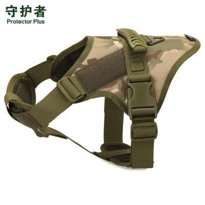 Adjustable Soft Dog Harness Tactical Dog Vest Military Style Dog Tactical Vest