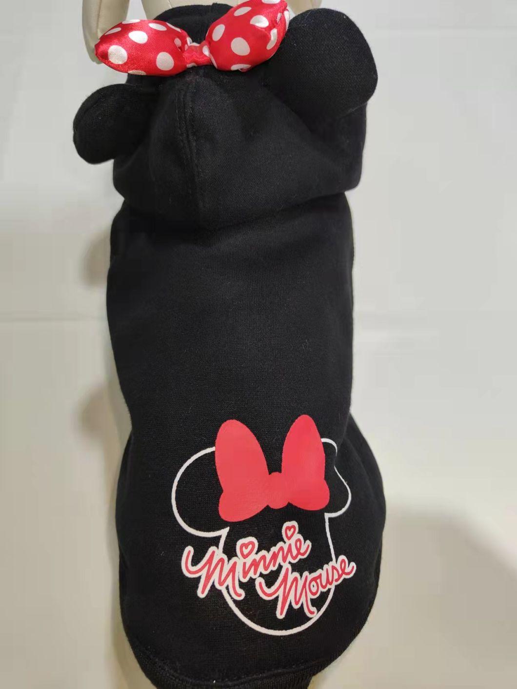 “ Minnie Mouse” Pet Products Pet Clothes Dog Hoodie Dog Coat Pet Coat