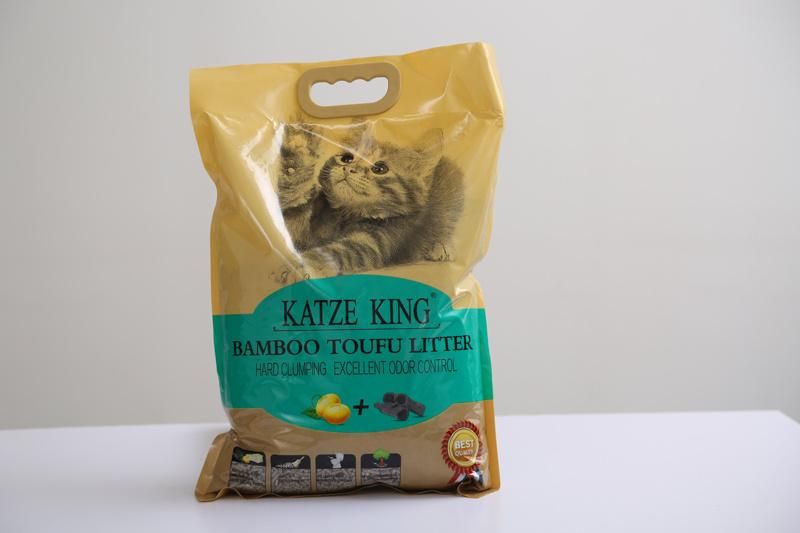 Toilet Flushing Tofu Cat Litter