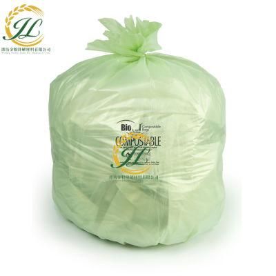 13 Gallon Cornstarch Custom Logo Printed Biodegradable Rubbish Garbage Bag Kitchen Waste Bin Liners