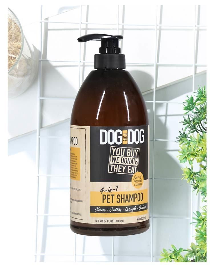 Wholesale OEM Pet Cleaning & Bathing Fluffy and Soft Shampoo Pets