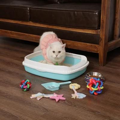 Hot Sale Plastic Cat Litter Box Pet Cat Toilet