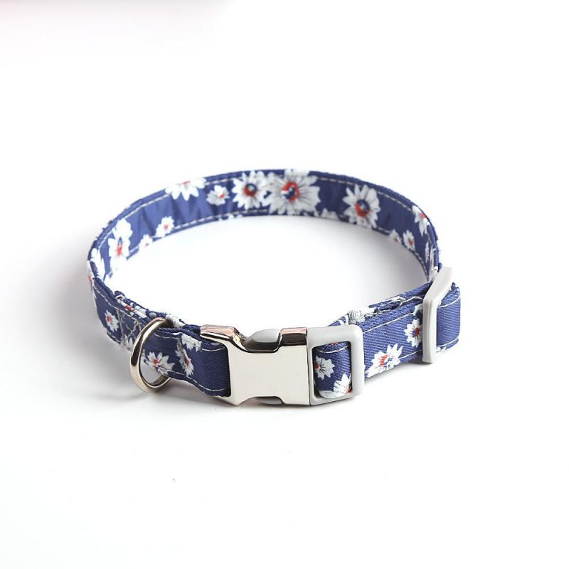 Latest Design Wholesale Dog Products Metal Buckle Dog Collar Designer