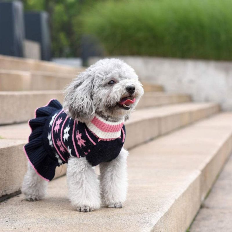 Dog Sweater Pullover Knitted Sweater Dog Clothes