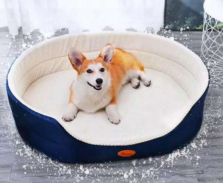 Flannel Sponge Soft and Skin-Friendly Pet Kennel Dog Bed
