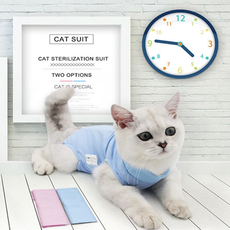 Breathable Weaning Suitanti-Licking Surgery After Recovery Pet Care Clothes for Cat Clothes Sterilization Suit