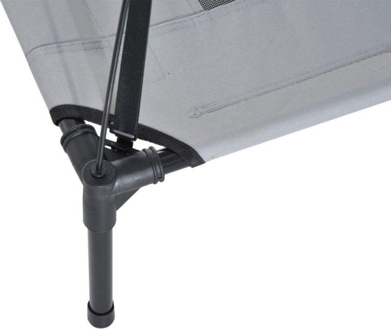 Durable Outdoor Travel Pet Camping Bed, Overhead Dog Tent with Portable Canopy