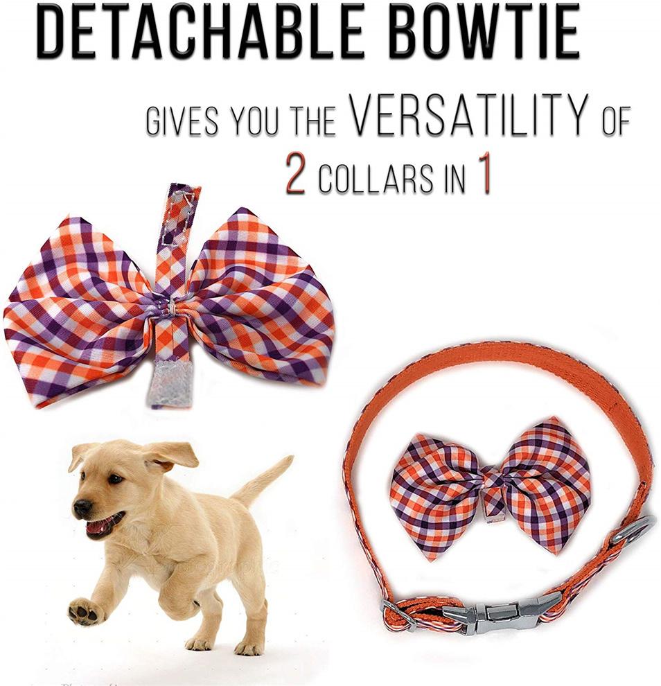 Girl Dog Collars Bowtie Collar Dog Christmas Bow Tie