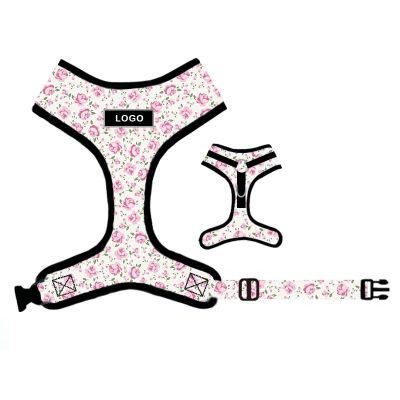 2021 Customize Pattern Logo Collar Leash Poop Bag Collar a Set Dog Harness/Pet Toy