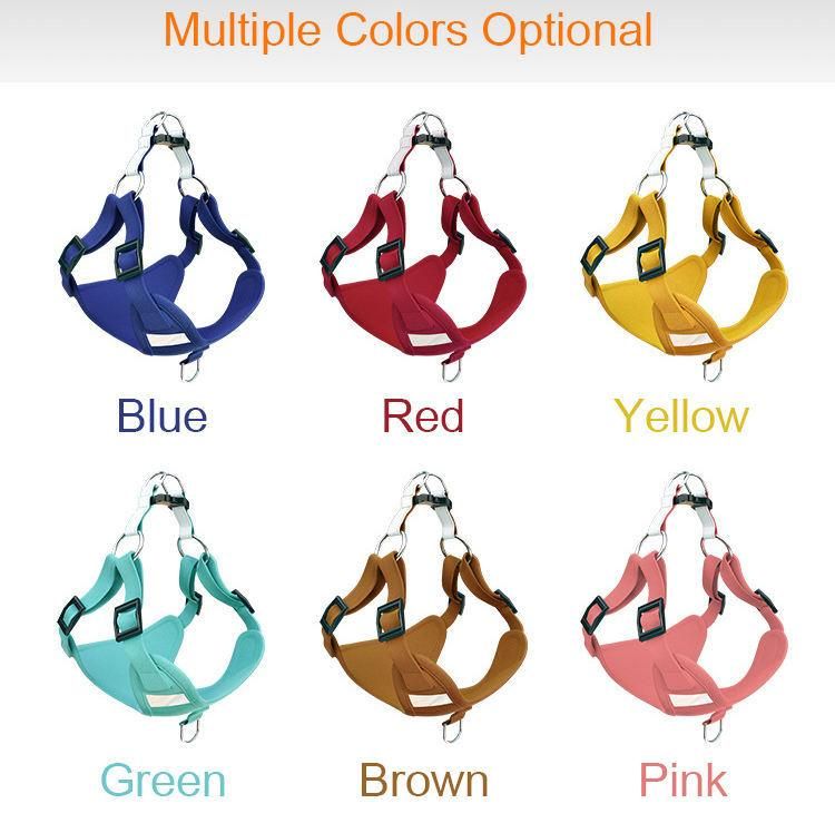 Top Seller Design 3 in 1 Reversible Dog Harness Polyester Custom Adjustable Collar Leash Harness Set