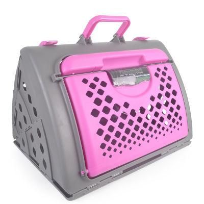 Durable Foldable Travel Small Pet Cat Dog Safely Airline Approved Cat Carrier Cage
