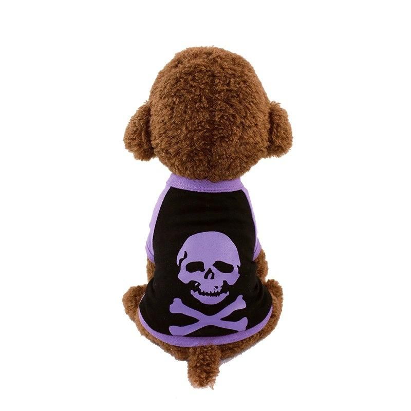 Cheap Printed Dog Clothes Luxury Shirt Vest Clothing Spring Summer Purified Cotton Pet Cloth for Dogs T-Shirts