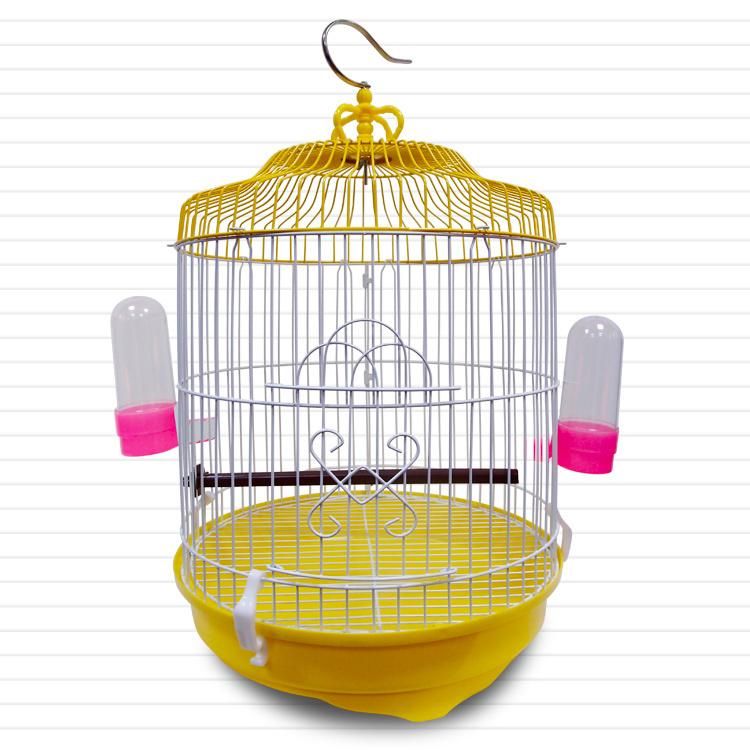 New Metal Decorative Pet Products Bird Parrot Canary Parakeet Cage Flight Travel Cages