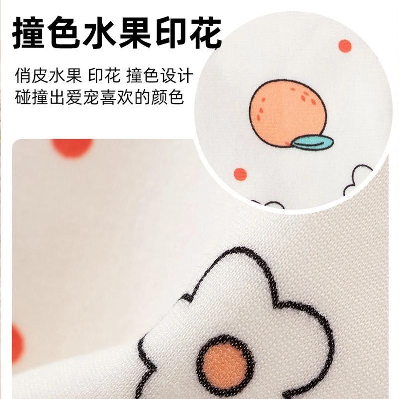 New Hit Color Fruit Print Sweater Small and Medium-Sized Dog Two-Legged Pet Clothes Wholesale