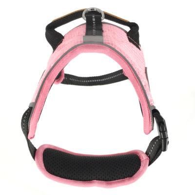 No Pull Adjustable Reflective Lightweight Travelling Wholesale Dog Harness Pet Accessories