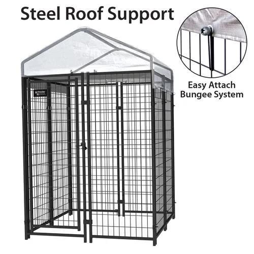 High Quality 10FT Metal Indoor Outdoor Dog Kennel Runs Cage