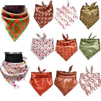 Manufacturer Wholesale Design Pattern Printed Cotton Pet Accessories Cooling Dog Bandanas