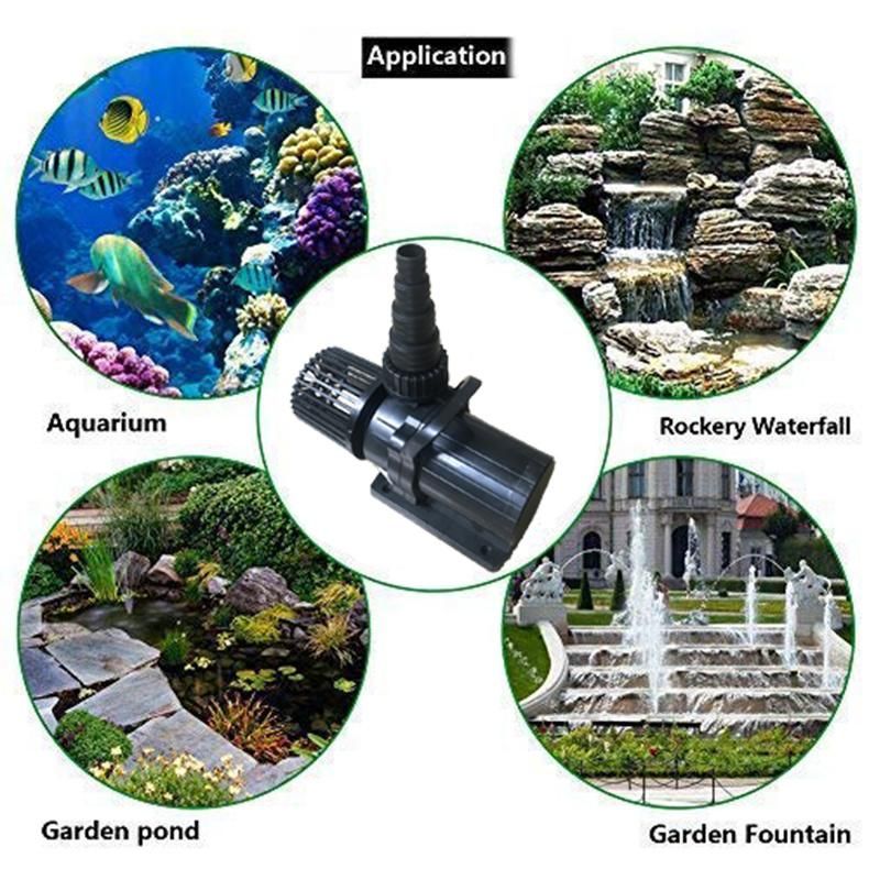 DC48V 5280gph 20000lph Aquarium Water Pump for Ponds